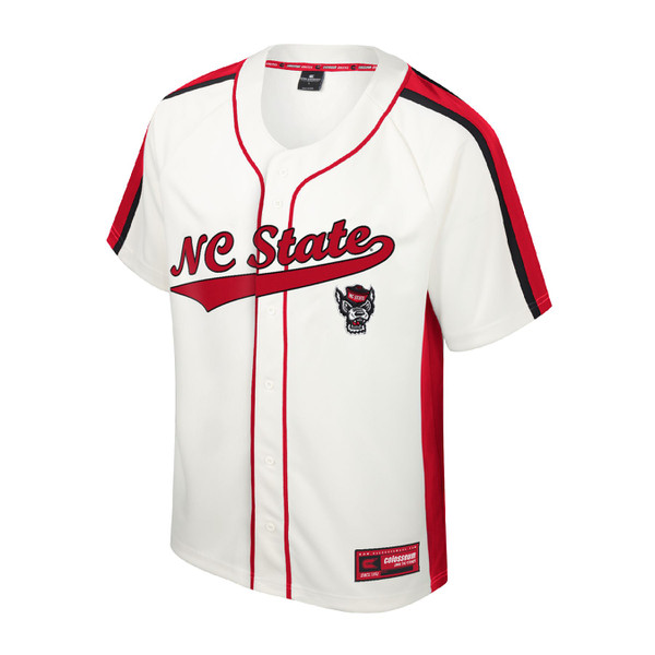 White Youth Fashion Baseball Jersey